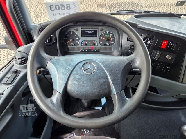 Lastebilmontert kran MERCEDES-BENZ Atego 1522 / Mit Fernbedienung / HIAB 077 E-4 HI