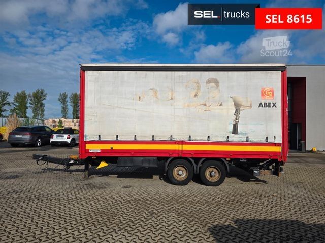 Rimorchio aperto con telone KOTSCHENREUTHER TPV211 / Aluklappen / 40 mm / Tandem