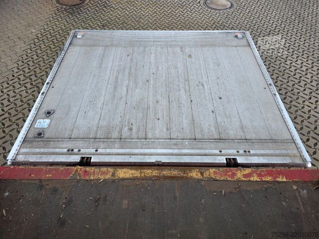 Rimorchio aperto con telone KOTSCHENREUTHER TPV211 / Aluklappen / 40 mm / Tandem