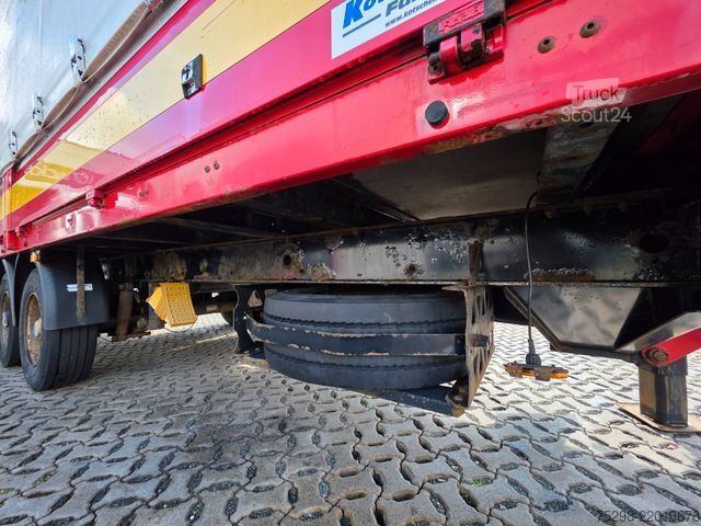 Rimorchio aperto con telone KOTSCHENREUTHER TPV211 / Aluklappen / 40 mm / Tandem