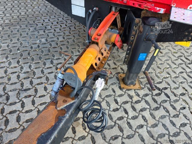 Rimorchio aperto con telone KOTSCHENREUTHER TPV211 / Aluklappen / 40 mm / Tandem