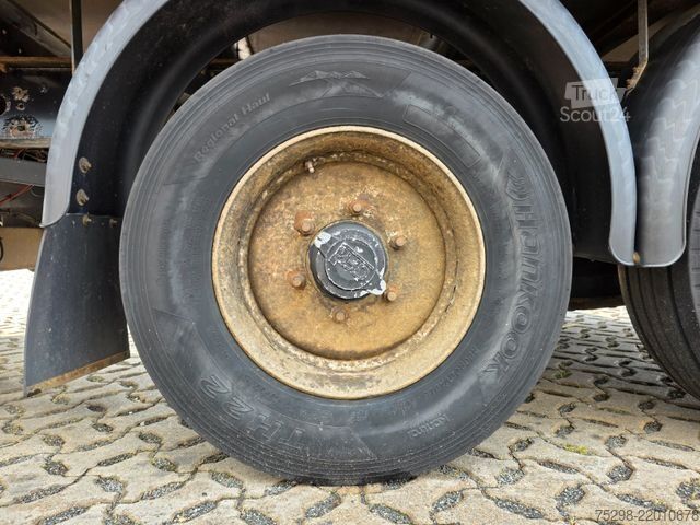Rimorchio aperto con telone KOTSCHENREUTHER TPV211 / Aluklappen / 40 mm / Tandem