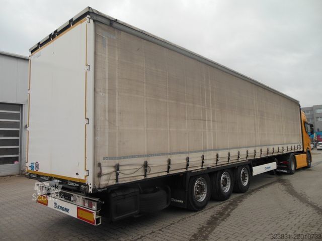 Naczepa otwarta z plandeką KRONE SD, STANDART, LIFT ACHSE