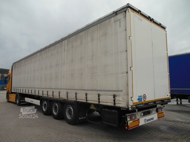 Naczepa otwarta z plandeką KRONE SD, STANDART, LIFT ACHSE