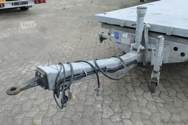Kolmisuuntainen kippiperävaunu HUMBAUR HTK 754020, Verzinkt, Tandem, 4.200mm lang, LED