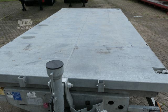 Kolmisuuntainen kippiperävaunu HUMBAUR HTK 754020, Verzinkt, Tandem, 4.200mm lang, LED