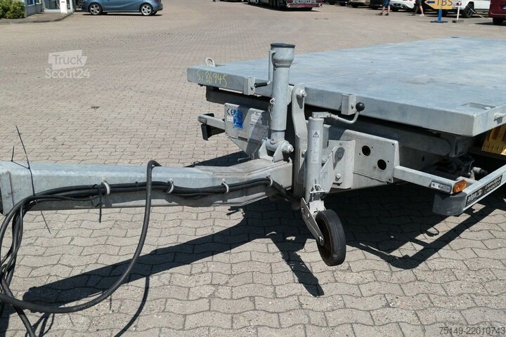 Kolmisuuntainen kippiperävaunu HUMBAUR HTK 754020, Verzinkt, Tandem, 4.200mm lang, LED