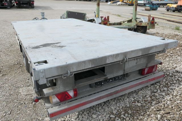 Tieflader Anhänger HUMBAUR HTK 754020, Verzinkt, Tandem, 4.200mm lang, LED