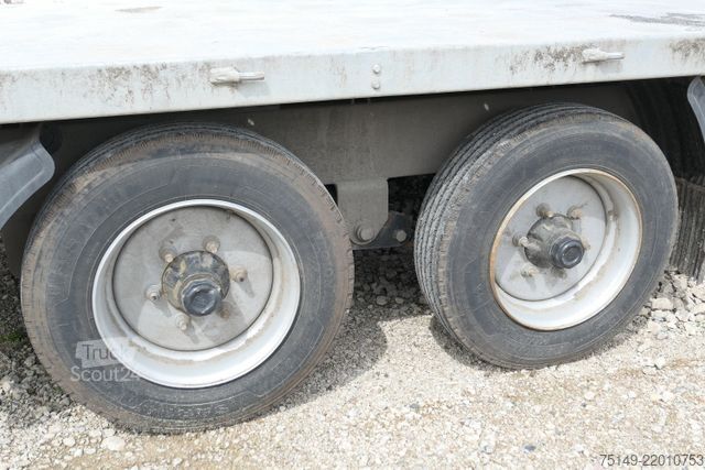 Tieflader Anhänger HUMBAUR HTK 754020, Verzinkt, Tandem, 4.200mm lang, LED