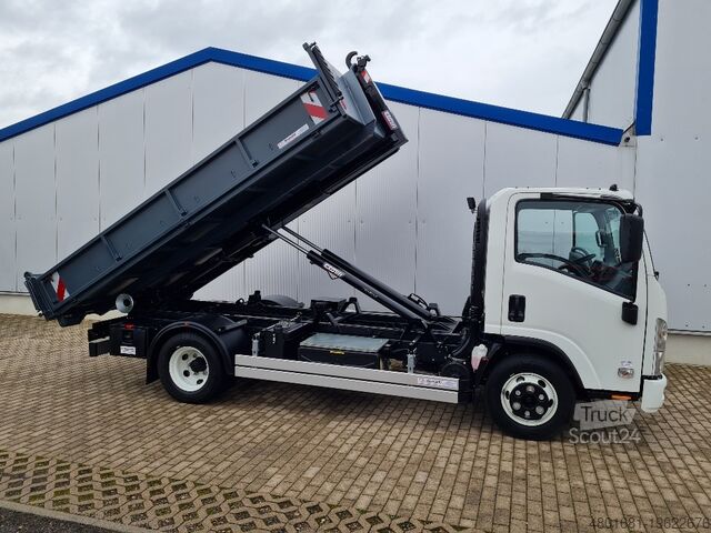 Transporter met afzetcontainer Isuzu NPR
