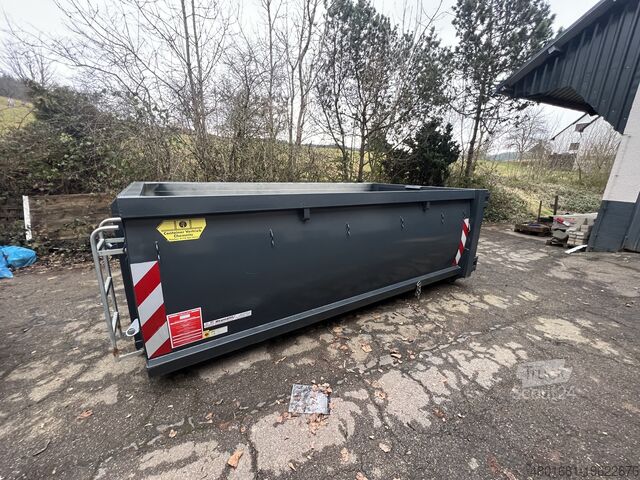 Transporter met afzetcontainer Isuzu NPR