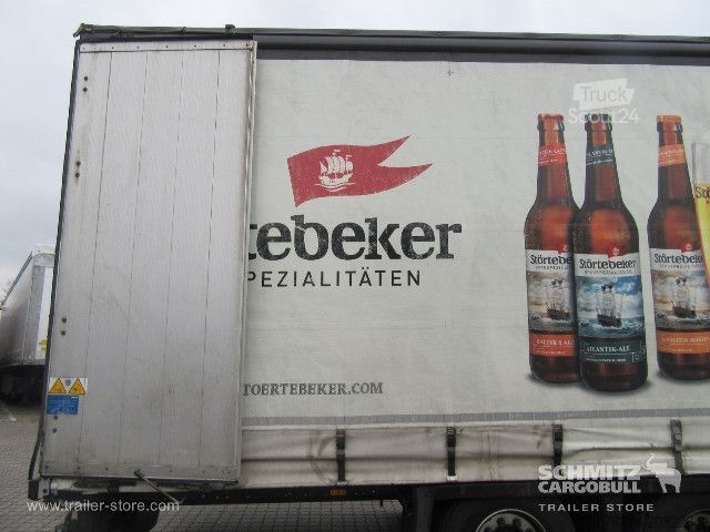 Semi-remorque bâchée Schmitz Cargobull Curtainsider Mega Getränke