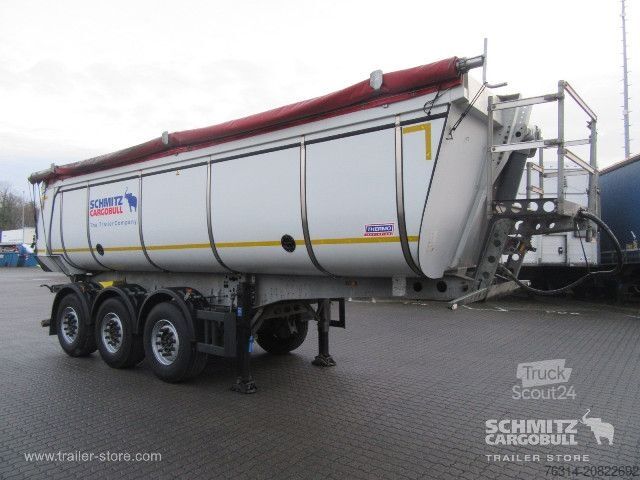 Semi-remorque benne Schmitz Cargobull Kipper Stahlrundmulde Thermomulde