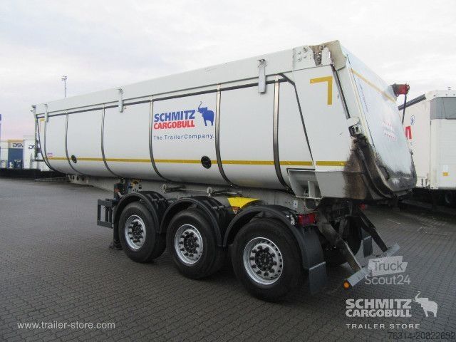 Semi-remorque benne Schmitz Cargobull Kipper Stahlrundmulde Thermomulde