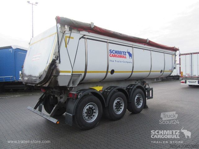 Semi-remorque benne Schmitz Cargobull Kipper Stahlrundmulde Thermomulde