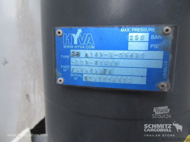 Semi-remorque benne Schmitz Cargobull Kipper Stahlrundmulde Thermomulde