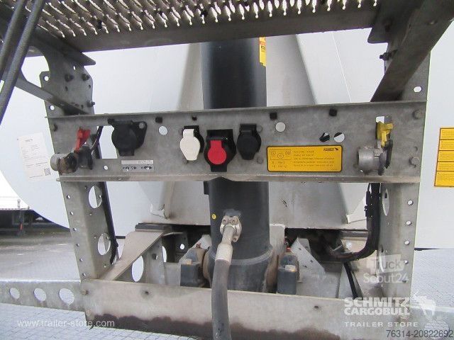 Semi-remorque benne Schmitz Cargobull Kipper Stahlrundmulde Thermomulde
