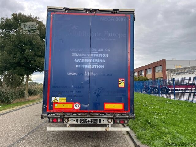 Volumetransport Krone SDP27 Mega / Volume / BPW Axles / Drumbrakes