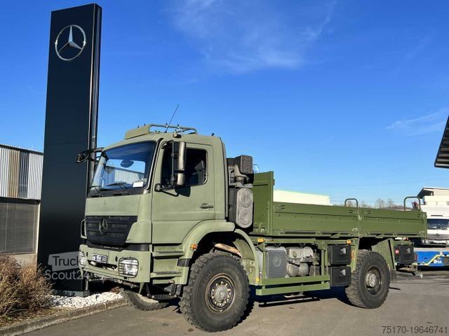Vrachtauto met open laadbak MERCEDES-BENZ Axor 1829 A 4x4 Pritsche