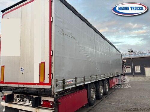 Open semitrailer with tarp Schmitz Cargobull 