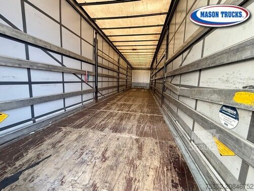 Auflieger mit Pritsche & Plane Schmitz Cargobull 