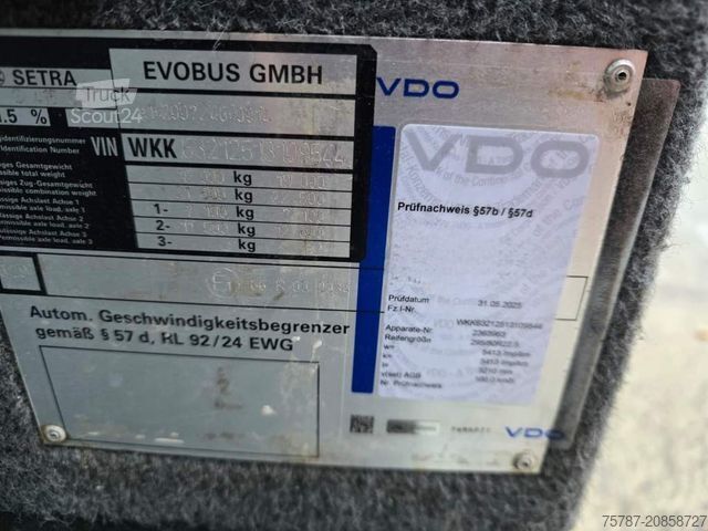 Motor coach SETRA S416 GT-HD, Reisebus, 53+2+1, ZF Intarder,6 Gang