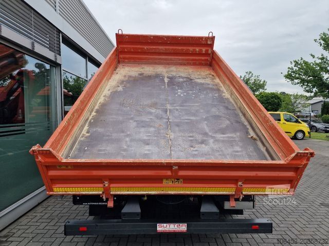 Lastbilmonteret kran MERCEDES-BENZ Atego 1224 Kipper/Kran/Funk/Seilwinde/16.000 KM