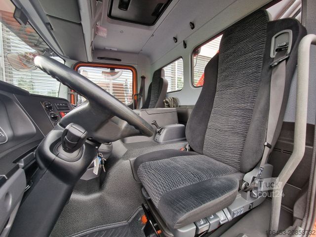 Lastbilmonteret kran MERCEDES-BENZ Atego 1224 Kipper/Kran/Funk/Seilwinde/16.000 KM