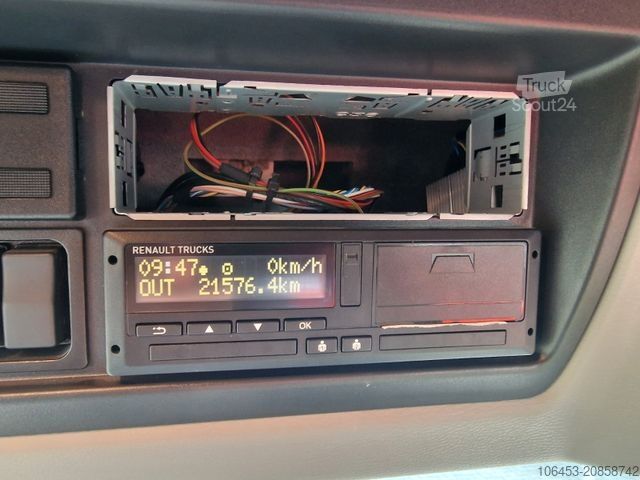 Tipper van RENAULT D 240 Kipper/Mod 22 KM 22000/AHK/Oel/AC