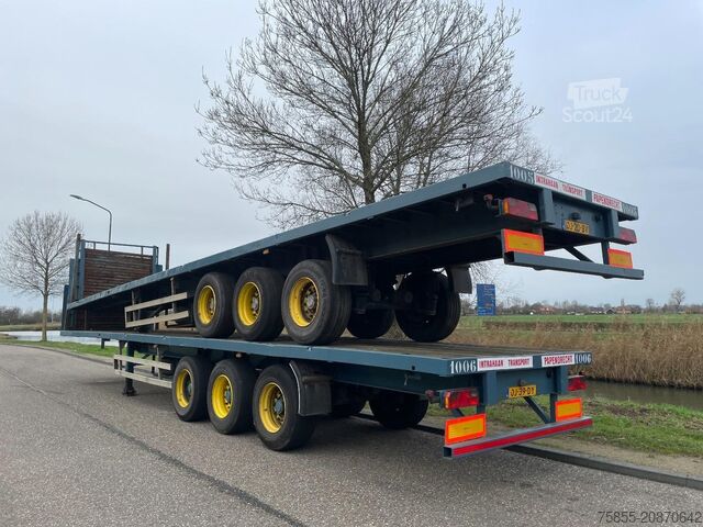 Plattformanhänger Haan 045 Heavy Duty (45Ton) / Rungen-Potholes / NL T...
