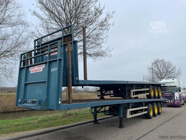 Plattformanhänger Haan 045 Heavy Duty (45Ton) / Rungen-Potholes / NL T...