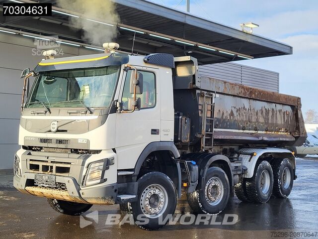 Skraldevogn Volvo FMX 460 8X4 17m3 tipper Steel suspension Big-Ax...