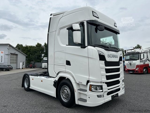 Tractor estándar Scania S 500 Super 4x2 NA Standklima LED Retarder