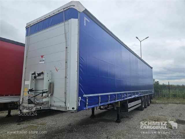Ανοιχτό ημιρυμουλκούμενο με μουσαμά Schmitz Cargobull Semitrailer Curtainsider Standard