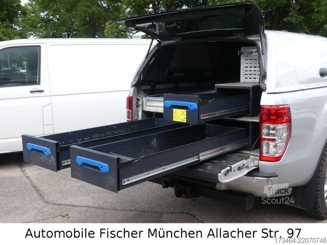 Пікап-фургон FORD Ranger LKW 4x4 Offroad Standheizung Sortimo