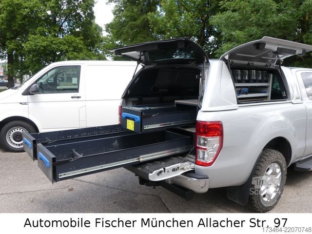 Пікап-фургон FORD Ranger LKW 4x4 Offroad Standheizung Sortimo
