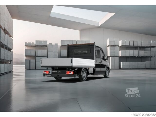 Fourgon pick-up Mercedes-Benz Sprinter 315 CDI Pritsche PRO L2 DOKA AHK 3.5