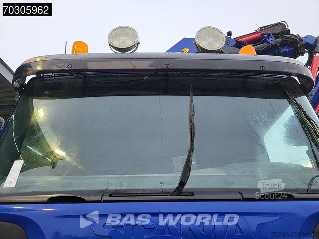 Plataforma de carga Scania R420 R 8X2 Palfinger PK100002 Crane Kran + PJ17...