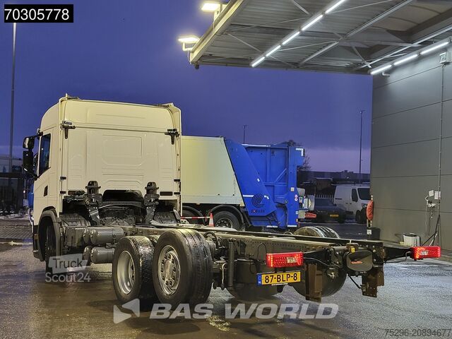 Chasis con cabina Scania G 370 G 6X2 NL-Truck chassis Lift+Steering axle...