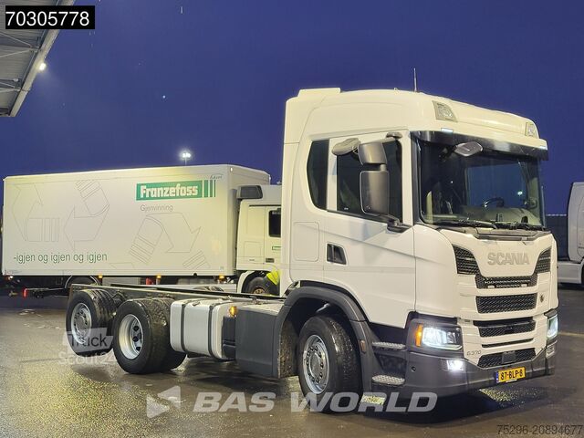 Chasis con cabina Scania G 370 G 6X2 NL-Truck chassis Lift+Steering axle...