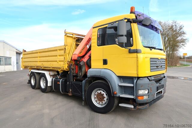 Billenős MAN 26.480 FDLL 6x4 Bordmatik