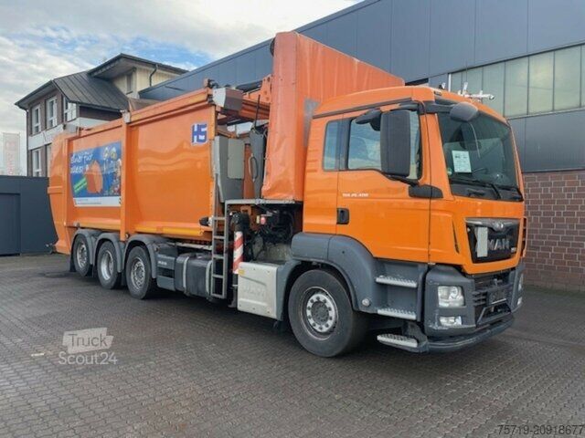Skraldevogn MAN 26.400 8x2-6 TGS HS/Kran Palfinger/Euro6