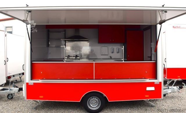 Vending trailer TOMPLAN THK 361 Deluxe Imbissanhänger Sonderpreis