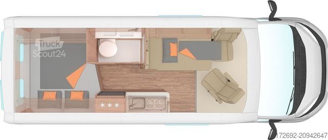 Camping-car WEINSBERG CaraBus 600 MQ