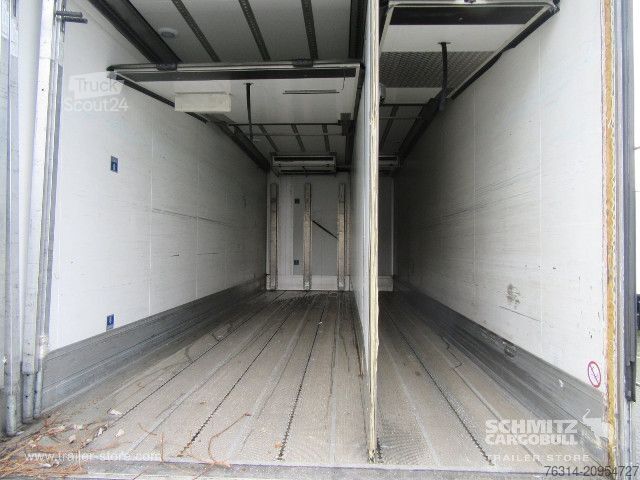 Køletrailer Schmitz Cargobull Anhänger Tiefkühler Multitemp Trennwand Ladebordwa
