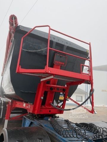 Savivartis puspriekabė KEMPF Stahlhalbschalenmulde 3 x 9 t, 34 cbm