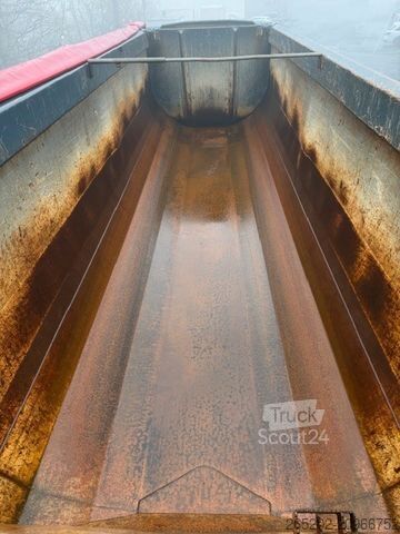 Savivartis puspriekabė KEMPF Stahlhalbschalenmulde 3 x 9 t, 34 cbm