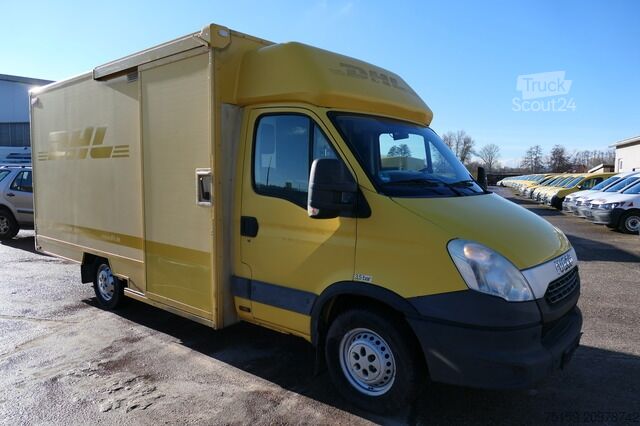 Dobozos furgon iveco Daily 35 S11 C30C AUTOMATIK KAMERA Regale LUFT DURCHGANG EURO-5 CoC