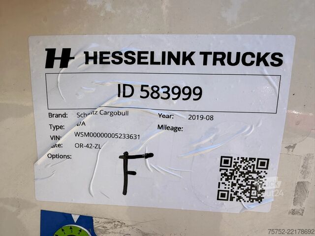 Transporte refrigerado/congelado Schmitz Cargobull Carrier Vector 1550D+E 4268 uur!  NL Trailer AP...