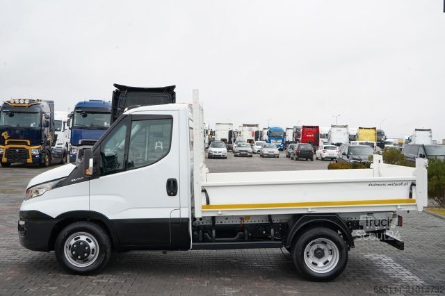 Tipper van IVECO DAILY 35-140 / WYWROTKA TYLNOZSYPOWA / BLI?NIAK